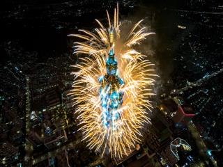 타이완(대만) 2023년 새해 축제 불꽃놀이 총정리