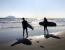 이란 와이아오 해변(外澳沙灘)에서 서핑 즐기기